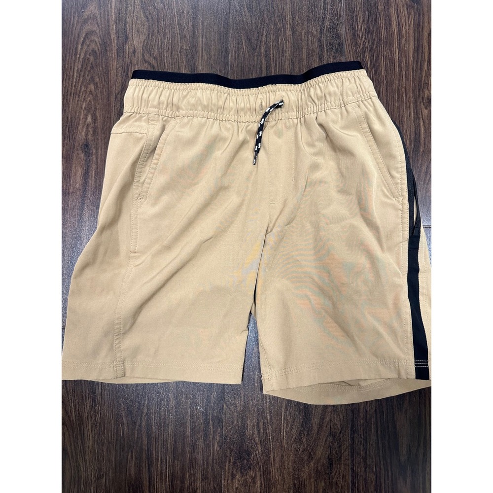 Joe's Jeans Kids Tech Performance Shorts - Tan/Khaki - Boys Size M (10/12)